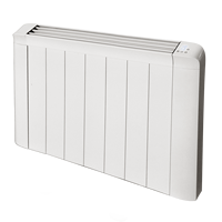 Calentador de Ambiente de Bajo Consumo Energético, Convector Natural de Inercia Térmica, Panel Cerámico de Piedra B07C 1500W, Carcasa de Aluminio