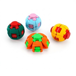Juguete Antiestrés Giratorio Impreso en 3D, Multicolor, para Aliviar la Ansiedad, Gadget de Escritorio, Juego Sensorial - Product Image 2