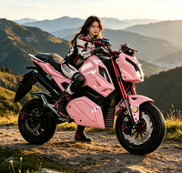 Moto électrique à deux roues 3000W très populaire, niveau course, stock important, surveillance de la santé de la batterie, protection contre les surcharges, prix abordable