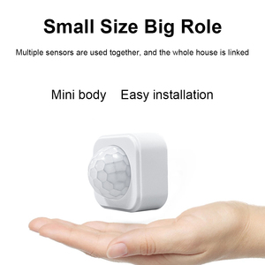 Tuya Mini Square Zigbee PIR Motion Sensor Can Form Linkage <strong>Scenes</strong> Check the Status Any Time 120&deg; <strong>Detection</strong> Works With Smart Life - Product Image 3