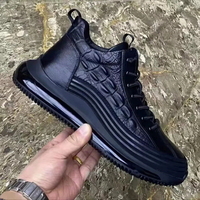 Sneakers de sport décontractées polyvalentes tendance en cuir PU pour hommes, nouvelle collection de designers de luxe OEM