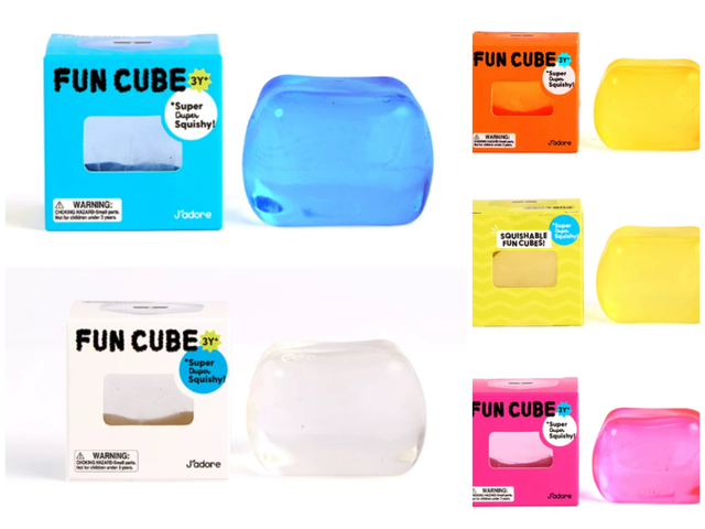 Jadore FUN CUBE Decompression Artifact Slow Rebound Soft Squishy Fidget Toy