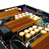 Amplificateur de puissance professionnel DG1300 4 canaux classe D 1U Rack 1300W 8 Ohm 2000W 4 Ohm pour installation en église, théâtre, sonorisation et DJ