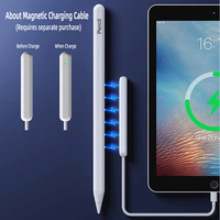 Stylet actif sans fil pour tablette tactile 2e génération, stylet original Apple avec adsorption magnétique, charge sans fil