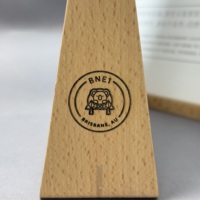 Support de menu pliable portable en bois, présentoir de table, support de signalisation pour magasin de détail, cadre en bois, mini présentoir promotionnel pour café