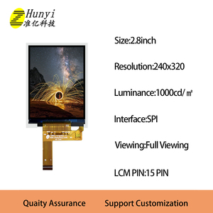 2.8 ''TFT LCD 디스플레이 240*320 해상도 15 핀 2.8 인치 SPI 인터페이스 ST7789P3 드라이버 IC 고휘도 1000nits LCD 패널 - Product Image 6