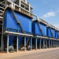 Neuer Ming Jing Hocheffizienter Puls-Jet-Kartuschen-Staubabscheider für Zementsilos, Industriell, 380V, Automatische Filtration, 1 Jahr Garantie