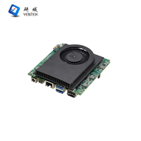 Carte mère Intel Twin Lake-N N150 Nano ITX, LAN 2.5G, 4K 60Hz HD DP, double M.2, Type C, 105x100mm, mini carte mère industrielle