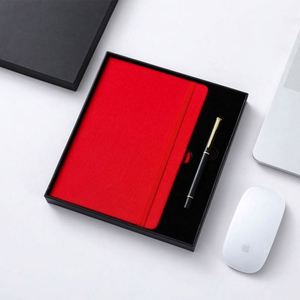 Customizable PU Leather Business Notebooks Gift Set <b>Planner</b> With Box Pen <b>Planner</b> A5 <b>Journal</b> Office Diary Hardcover Note Book - Product Image 3