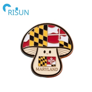 US Maryland Souvenir Customized United <strong>States</strong> Maryland <strong>State</strong> <strong>Map</strong> Flag Pin Brooch Custom Maryland Enamel Lapel Pin Badge - Product Image 6