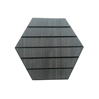Panel Acústico de Pared con Patrón Hexagonal para Hotel, Hospital, Escuela, Oficina, Edificio, Villa