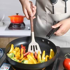 MUYULINS <b>Silicone</b> Kitchen Spatula Set Heat-resistant Non-stick Easy to Clean Durable Professional Cooking Tools for Home Use - Product Image 3