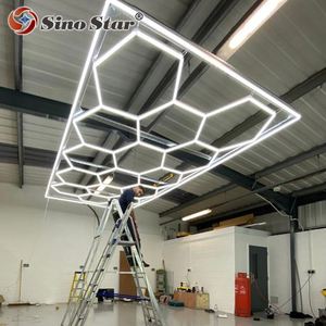 ST1028 <strong>Best</strong> Auto <strong>Detailing</strong> Supplies Use for <strong>Car</strong> Care <strong>Detailing</strong> Workshop Popular in Brazil Hexagon Led Panel <strong>Light</strong> - Product Image 6