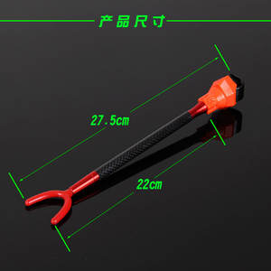 Soporte para Caña de Pescar Magic Hook, de Fibra de Carbono y Metal, Montaje Trasero, Rotación Multidireccional, Accesorios de Pesca - Product Image 3