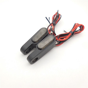 Luz Intermitente LED de Aleación de Aluminio, Luz Modificada para Manillar de Bicicleta y Motocicleta, Lámpara para Motocicleta, Intermitente para Motocicleta - Product Image 3