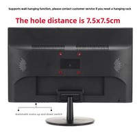 Moniteur LED reconditionné 17 19 22 24 27 pouces, écran TFT LCD de qualité A, VGA AV USB, haut-parleur intégré pour PC de bureau, moniteur CCTV