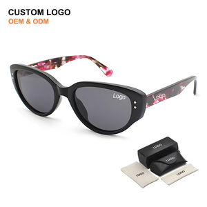 Lunettes de soleil tendance 2025 pour femme, montures œil-de-chat de luxe multicolores, protection UV400, idéales pour l'extérieur - Product Image 1