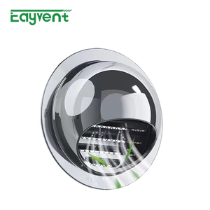 Capot d'échappement en acier inoxydable 304, couvercle de <span class=keywords><strong>cheminée</strong></span> résistant aux intempéries, borne de ventilation de toit ronde pour poêle et <span class=keywords><strong>conduit</strong></span> d'air - Product Image 2