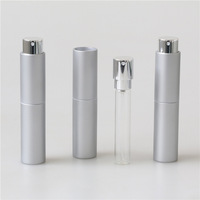 Atomiseur de parfum de voyage rechargeable de haute qualité 10 ml, forme stylo, intérieur en verre, boîtier ABS, buse métallique, flacon pulvérisateur à pompe