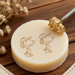 Bespoke Custom Copper <b>Soap</b> Logo Stamp-Personalized Embossing Mold for Branded Handmade <b>Soap</b> Household Product 7-Year <b>Mould</b> Life - Product Image 6