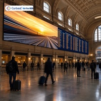 Mur vidéo LED Canbest FIW pour affichage d'informations aéroportuaires, hub de transport et écran publicitaire