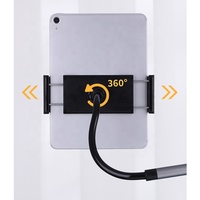 Support universel pour téléphone portable flexible, bras long, col de cygne, support pour tablette