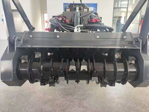 スキッドステアローダー ミニスキッドステア CE/EPA/<span class=keywords><strong>Euro</strong></span> 5 中国卸売 スキッドステアミニローダー 林業用マルチングマシン付き 販売中 - Product Image 2