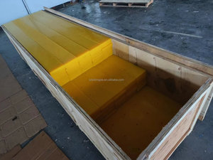 Полиуретановое лезвие-скребок TONDA TD0010303 твердостью 90-95A для отвалов снегоуборщиков тракторов: отличная эластичность, защита от истирания - Product Image 6