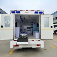 Ambulancia Médica de Emergencia 4x4, Ambulancia de Primeros Auxilios, Ambulancia de Cuidados Críticos, Ambulancia Hospitalaria
