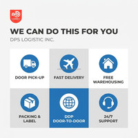 Agente de Dropshipping, Envío Aéreo Exprés DDP, Logística de Carga Aérea de China a EE. UU., Canadá y Reino Unido