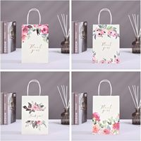 Sacs en papier kraft personnalisés, solutions d'emballage jetables pour les fleuristes, les boutiques de cadeaux et les cadeaux de fête, service d'emballage extérieur