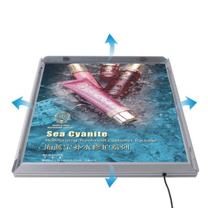 Insegna Luminosa Rettangolare Personalizzata A0-A4 in Lega di Alluminio Ultra-sottile, Bacheca Pubblicitaria Illuminata per Menu, Cartello da Parete Commerciale - Product Image 5