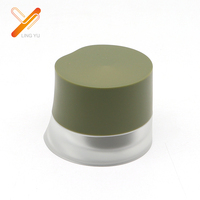 Pot de crème personnalisé de 30g nouveau design bouteilles en plastique d'emballage de soins de la peau en forme de fer à cheval en acrylique