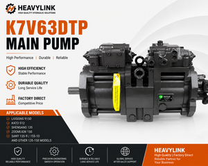 ปั๊มหลัก HEAVYLINK K7V63DTP สำหรับเครื่องจักรก่อสร้าง Liugong 915D Kato 512 Shengang 135 Zoomlion 150 Sany 135-9 155-10 - Product Image 3