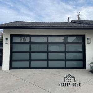 <span class=keywords><strong>Atmos</strong></span> ประตูโรงรถกระจกฝ้าอลูมิเนียมแบบอัตโนมัติที่ทันสมัยสำหรับวิลล่าพื้นผิวสำเร็จรูป - Product Image 5