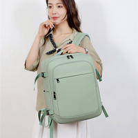 Mochila Ligera Unisex para Portátil, con Múltiples Compartimentos, Adaptable, para Viajes de Fin de Semana