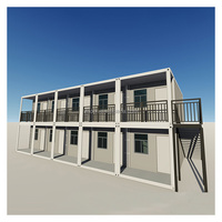 Maisonnette portable australienne sur roues, 2 chambres, conteneur habitable de 40 pieds, luxe, préfabriquée, détachable