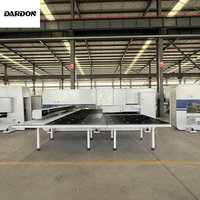 Máquina Combinada de Punzonado y Corte Láser de 3000W, Torreta de 30T y 16 Estaciones, CNC Mecánico de 5000x1250mm para Procesamiento de Paneles de Puertas Metálicas