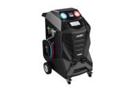Station de service AC WDF X850 R134a pour la récupération, la recharge et le lavage des climatiseurs de bus et de camions lourds