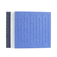 Offre spéciale Panneau acoustique de plafond insonorisant 3D amortissement du bruit Panneau mural de diffuseur acoustique en fibre de polyester