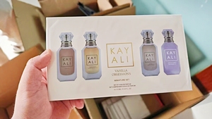 KAYALI Vanilla Obsessions 4x10ml EDP Mini Set TK – <span class=keywords><strong>Parfum</strong></span> unisexe très populaire, vente en gros, style Dubaï Arabe, coffret KAYALI - Product Image 4