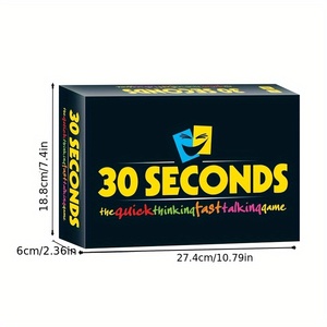 <span class=keywords><strong>Gioco</strong></span> di Agilità Mentale 'Crazy 30-Seconds' con Componenti Multicolore, <span class=keywords><strong>Gioco</strong></span> da Tavolo per Riunioni Familiari - Product Image 5