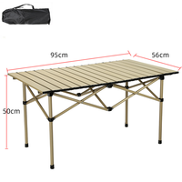 Ensemble table et chaises de camping pliables, légères et durables, mobilier d'extérieur de haute qualité pour le camping et la plage