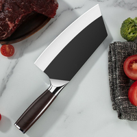 Nouveau modèle ensemble de couteaux de cuisine couteau à trancher couteau de cuisine domestique spécifique à la cuisine hacher et trancher en acier inoxydable