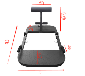 Oem Dinuo Personnalisé OEM/ODM Machine d'entraînement pour les jambes et les fessiers, Machine à <span class=keywords><strong>Sissy</strong></span> Squat Profond, Appareil d'entraînement Booty Sprout - Product Image 6