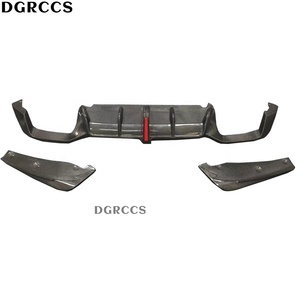 ดิฟฟิวเซอร์กันชนหลังคาร์บอนไฟเบอร์ DGRCCS X4 G02 พร้อมไฟ LED ที่ปลายลิ้นกันชนหลัง สำหรับปี 2018-2023 (ติดตั้งง่าย) - Product Image 2