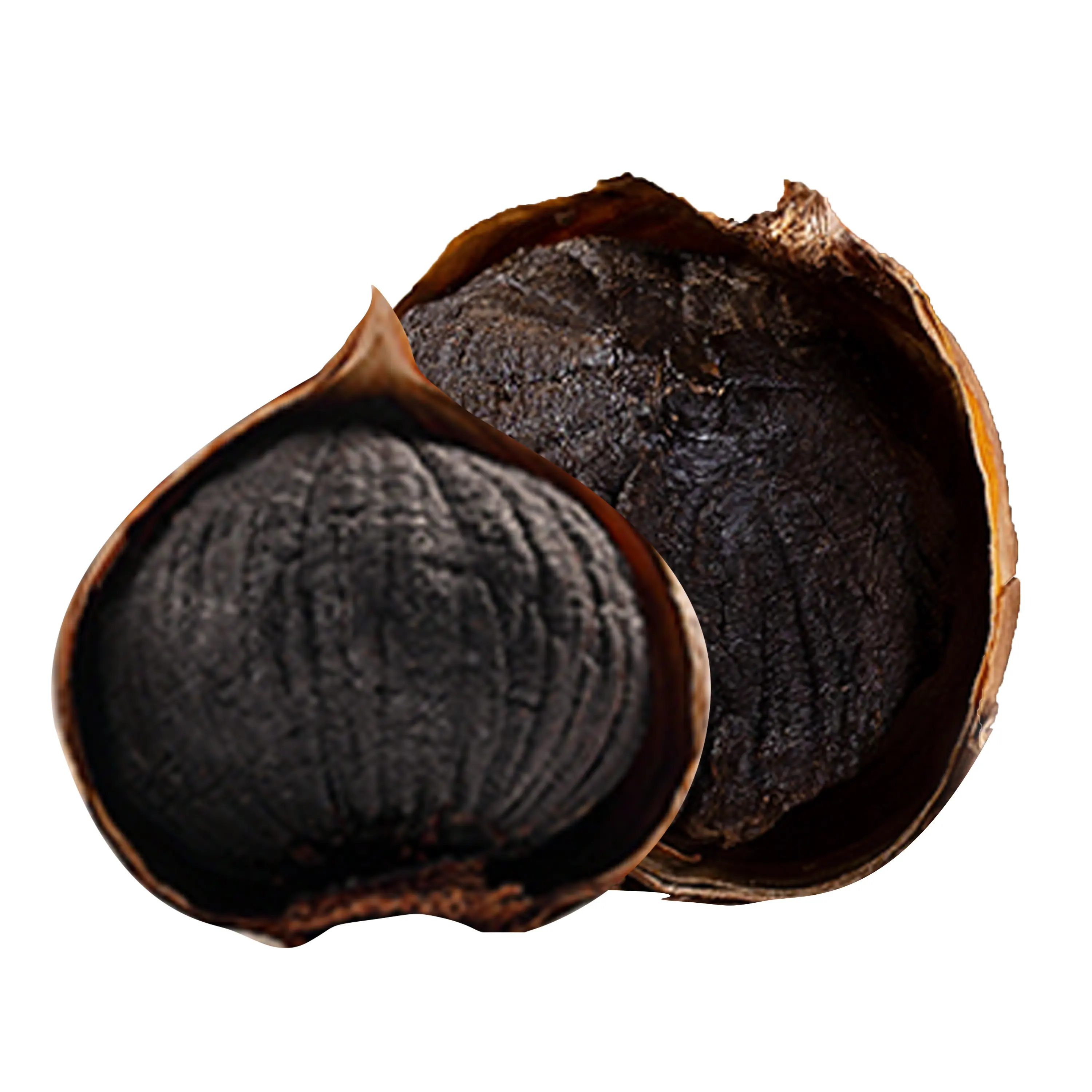 Alho preto fermentado natural premium Alho preto de cabeça única Alho preto chinês