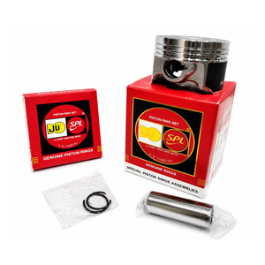 Kit de piston pour Bajaj Discover 125 4V, diamètre 54,00 mm, avec anneau OEM et revêtement au molybdène, kit de piston en alliage durable STD 54,00 mm pour Bajaj - Product Image 1
