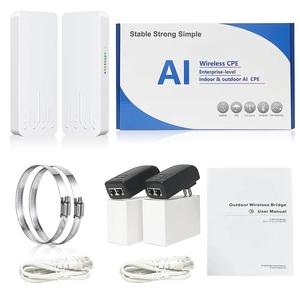 <span class=keywords><strong>Long</strong></span> Distance 5KM 900 Mbit/s Wireless Bridge für ultras chn ellen Internet zugriff Punkt zu Punkt - Product Image 6