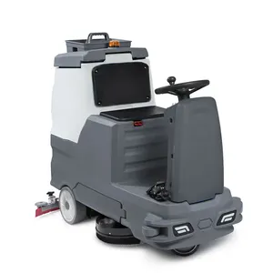 LESP CE certificate SJ800 Heavy-Duty Floor Scrubber for Industrial Cleaning Environments